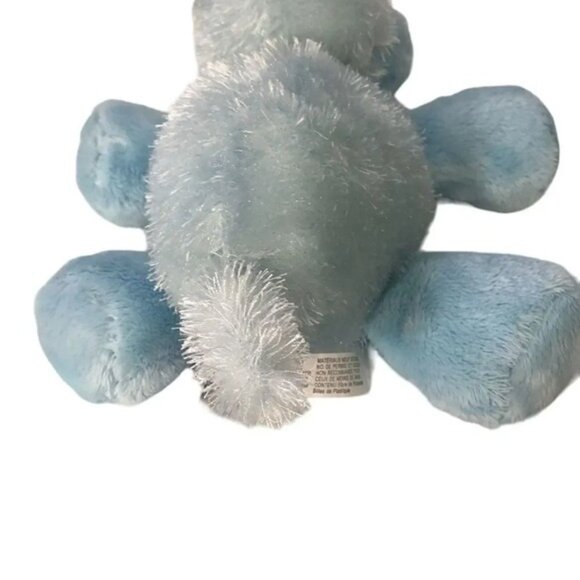 Ganz Lil'Kinz Hippo Plush Stuffed Animal Toy Blue - Picture 12 of 13